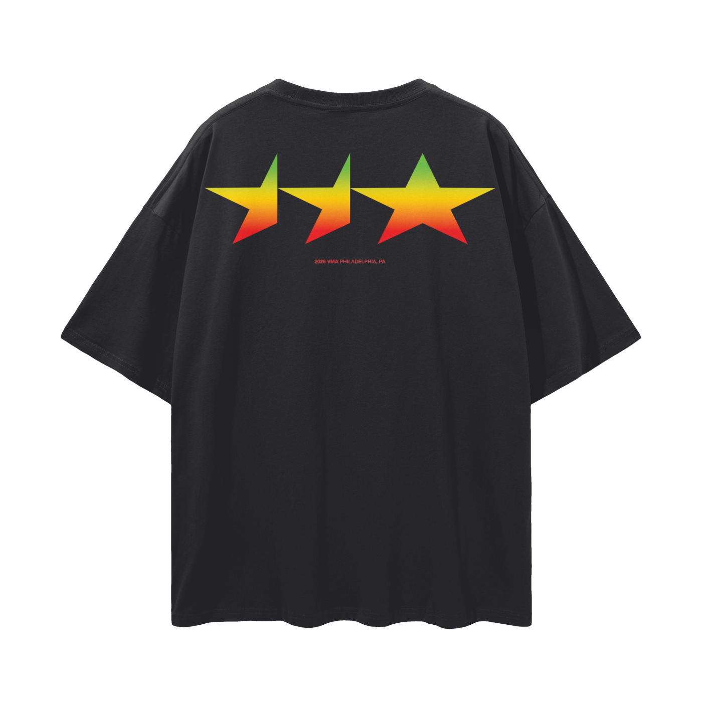 BLK-STR Gradient Tee