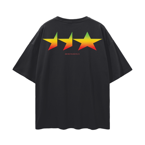 BLK-STR Gradient Tee