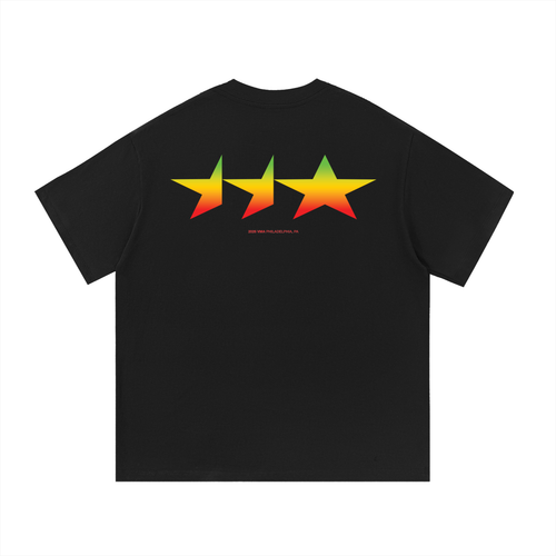 BLK-STR Gradient Tee