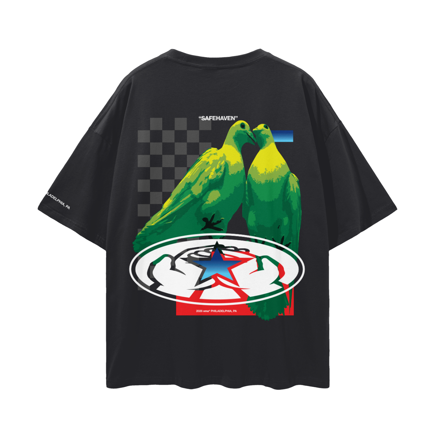 "SAFEHAVEN" Maximalist Tee