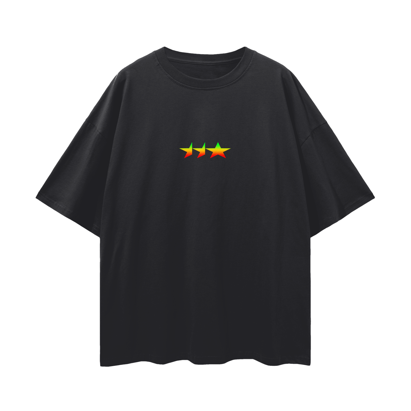 BLK-STR Gradient Tee
